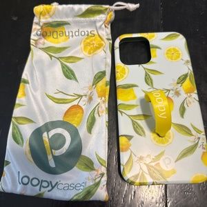 Loopy iPhone 12 Pro lemons case